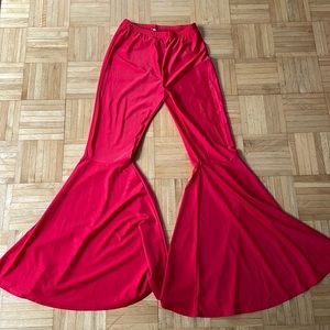 Red Bell Bottoms